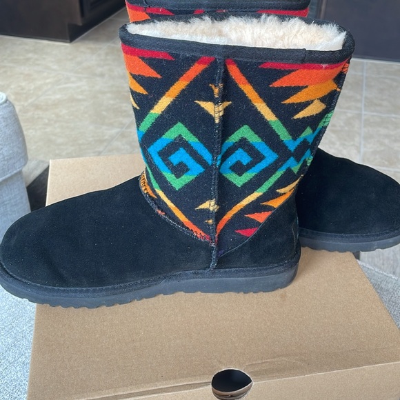 UGG/PENDLETON LIKE NEW BOOTS SIZE 8 - Picture 6 of 15